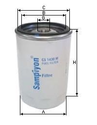 Sampiyon CS 0625 H MG Hydraulic filter CS0625HMG