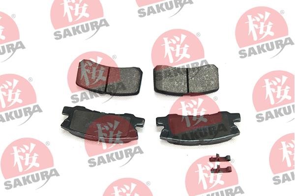 Sakura 601-50-4280 Brake Pad Set, disc brake 601504280