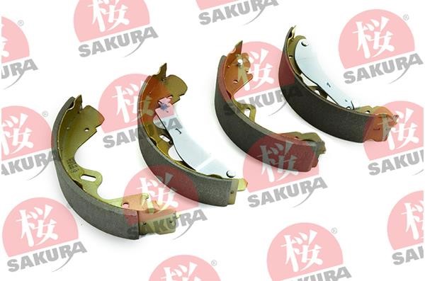 Sakura 602-10-4008 Brake shoe set 602104008