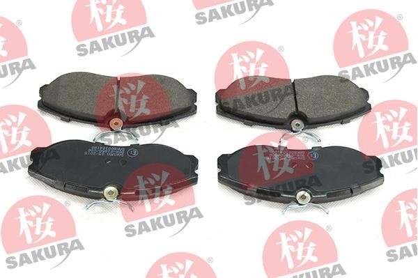 Sakura 600-10-4180 Brake Pad Set, disc brake 600104180