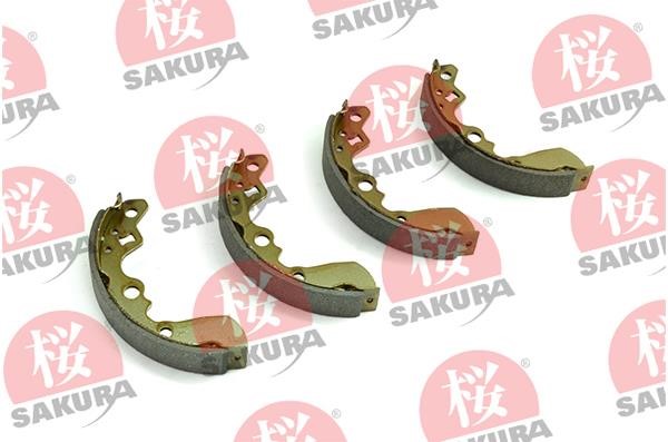 Sakura 602-80-7060 Brake shoe set 602807060