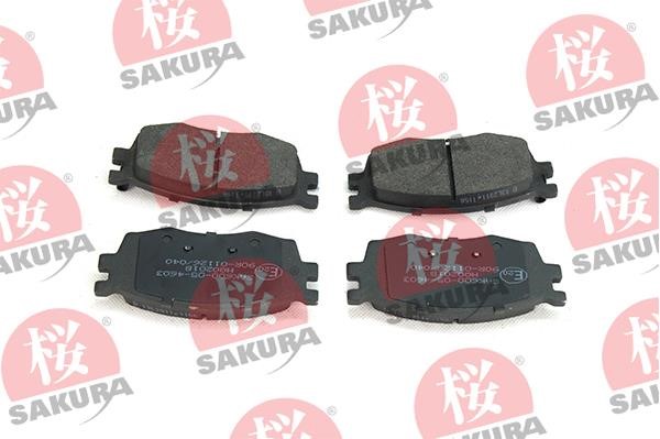 Sakura 600-05-4603 Brake Pad Set, disc brake 600054603