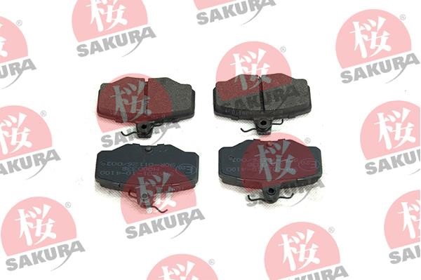 Sakura 601-10-4100 Brake Pad Set, disc brake 601104100