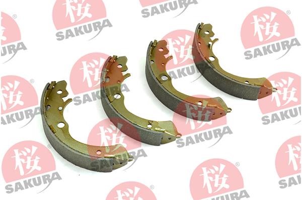 Sakura 602-40-6640 Brake shoe set 602406640