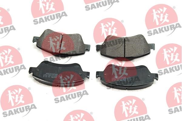 Sakura 600-10-3999 Brake Pad Set, disc brake 600103999