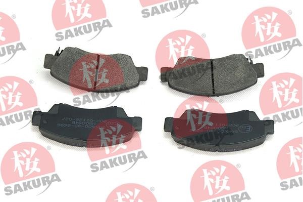 Sakura 600-40-6696 Brake Pad Set, disc brake 600406696