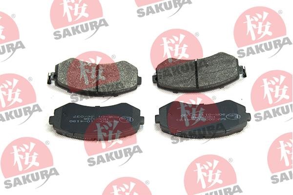 Sakura 600-10-4190 Brake Pad Set, disc brake 600104190