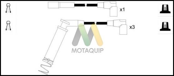 Motorquip LDRL1585 Ignition cable kit LDRL1585