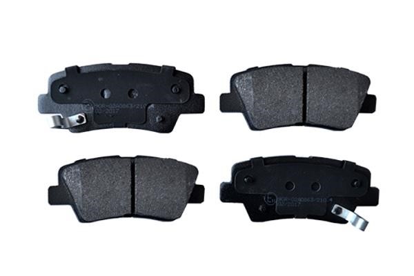 ASAM 55464 Rear disc brake pads, set 55464