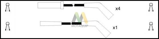 Motorquip LDRL1401 Ignition cable kit LDRL1401