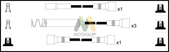 Motorquip LDRL1384 Ignition cable kit LDRL1384