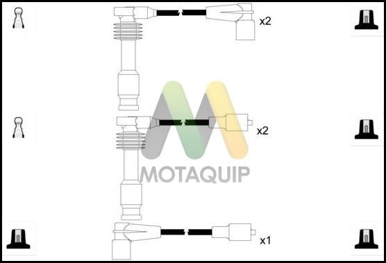 Motorquip LDRL1027 Ignition cable kit LDRL1027