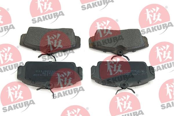 Sakura 600-10-4102 Brake Pad Set, disc brake 600104102