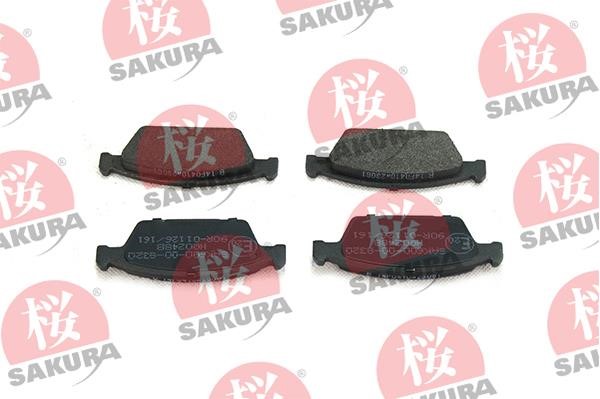 Sakura 600-00-8320 Brake Pad Set, disc brake 600008320
