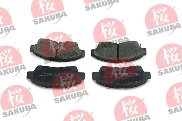 Sakura 600-20-3840 Brake Pad Set, disc brake 600203840
