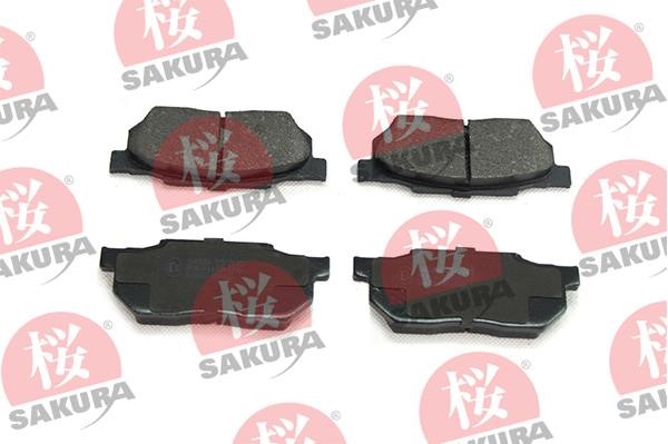 Sakura 600-40-6660 Brake Pad Set, disc brake 600406660