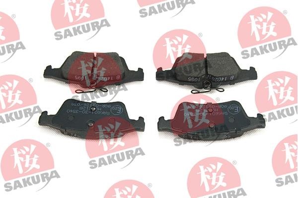 Sakura 601-30-3540 Brake Pad Set, disc brake 601303540
