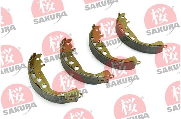 Sakura 602-20-3800 Brake shoe set 602203800