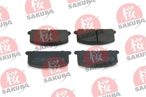 Sakura 600-20-3710 Brake Pad Set, disc brake 600203710