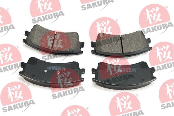 Sakura 600-30-3587 Brake Pad Set, disc brake 600303587