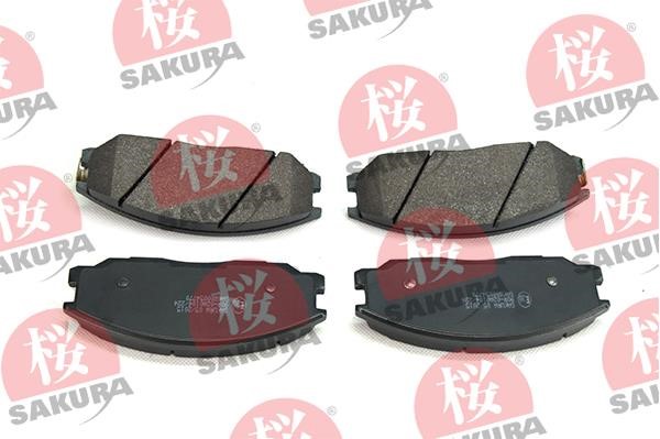 Sakura 600-05-4770 Brake Pad Set, disc brake 600054770