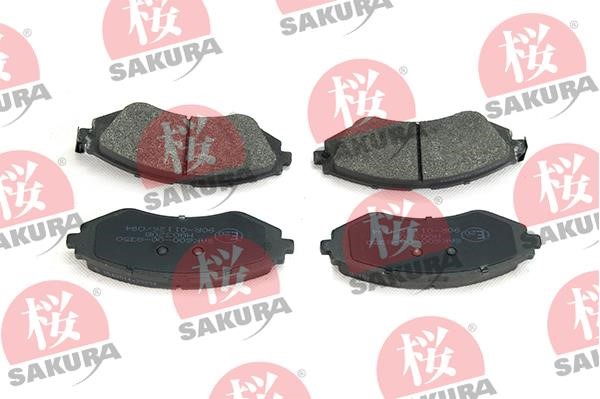 Sakura 600-00-8350 Brake Pad Set, disc brake 600008350