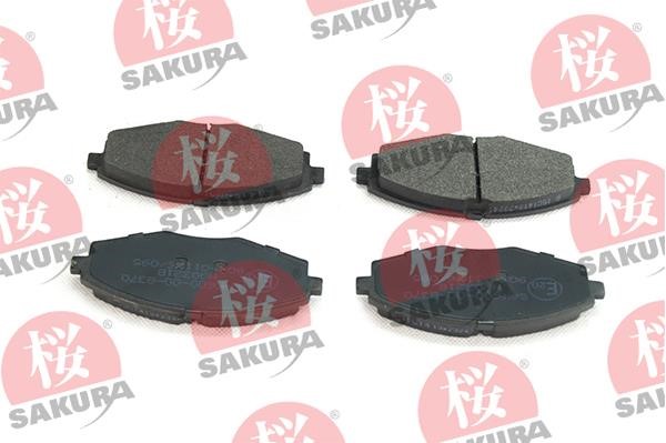 Sakura 600-00-8370 Brake Pad Set, disc brake 600008370