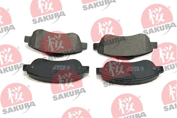 Sakura 600-30-6606 Brake Pad Set, disc brake 600306606