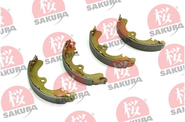 Sakura 602-20-3765 Brake shoe set 602203765