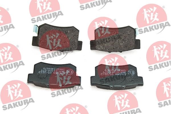Sakura 601-40-6670 Brake Pad Set, disc brake 601406670