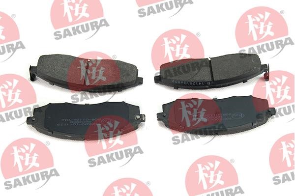 Sakura 600-10-4139 Brake Pad Set, disc brake 600104139