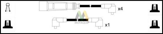Motorquip LDRL1812 Ignition cable kit LDRL1812