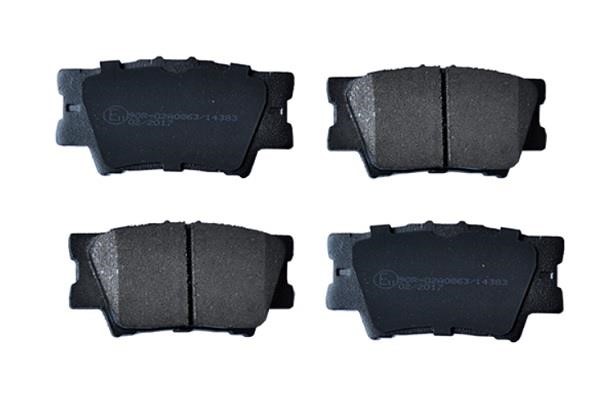 ASAM 55386 Rear disc brake pads, set 55386