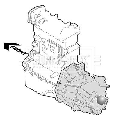 Borg & beck BEM4228 Engine mount BEM4228