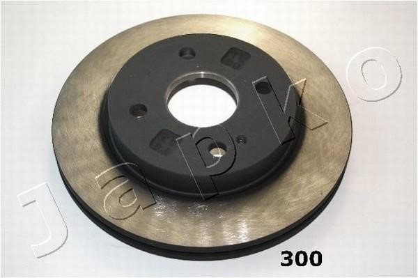 Japko 60300 Front brake disc ventilated 60300