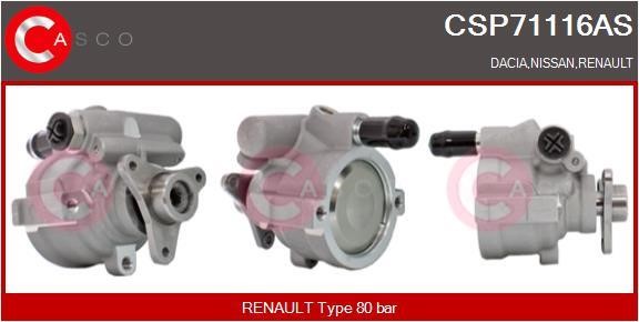Casco CSP71116AS Hydraulic Pump, steering system CSP71116AS