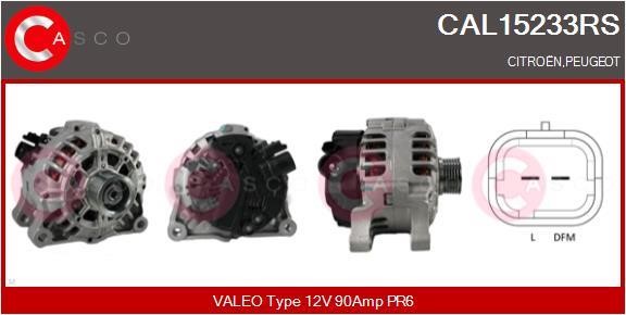 Casco CAL15233RS Alternator CAL15233RS
