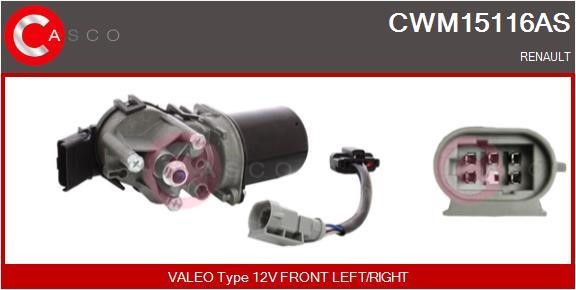 Casco CWM15116AS Wipe motor CWM15116AS