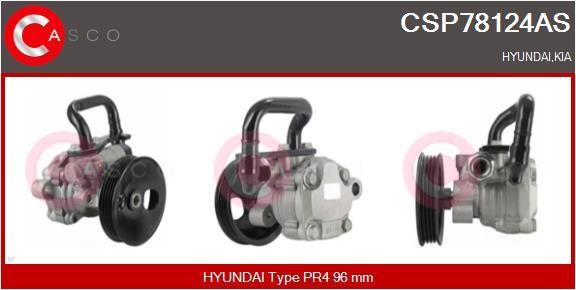 Casco CSP78124AS Hydraulic Pump, steering system CSP78124AS