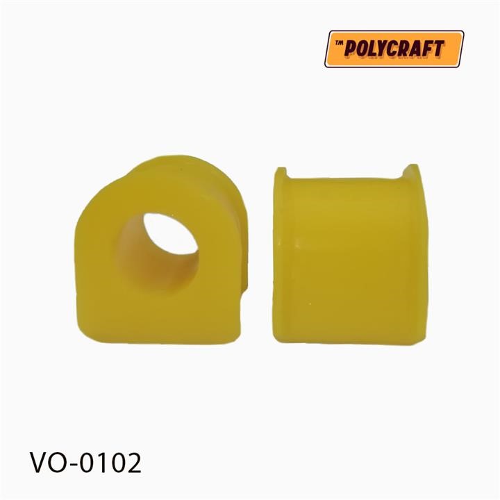 POLYCRAFT VO-0102 Front stabilizer bush polyurethane VO0102