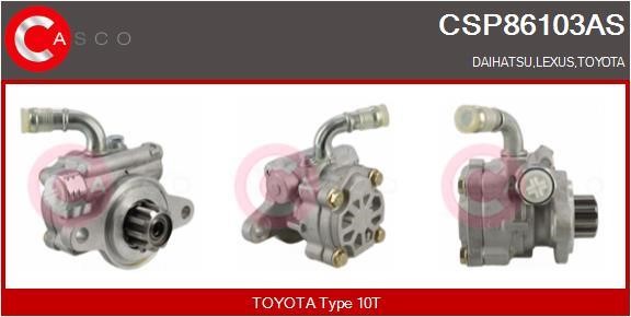 Casco CSP86103AS Hydraulic Pump, steering system CSP86103AS