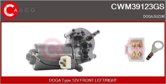 Window wiper motor Suzuki: CWM39123GS Casco Wipe motor