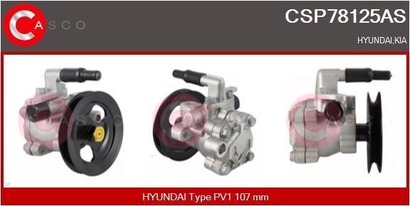 Casco CSP78125AS Hydraulic Pump, steering system CSP78125AS