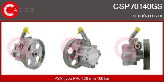 Casco CSP70140GS Hydraulic Pump, steering system CSP70140GS