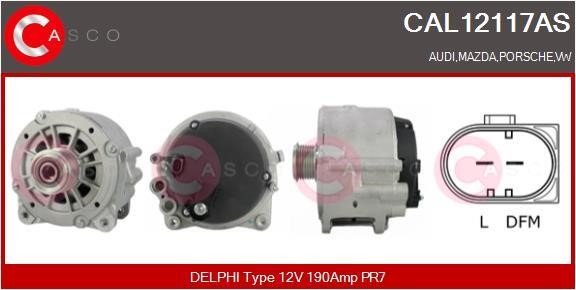 Casco CAL12117AS Alternator CAL12117AS