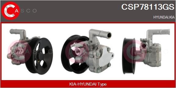 Casco CSP78113GS Hydraulic Pump, steering system CSP78113GS
