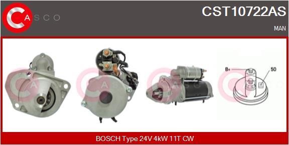 Casco CST10722AS Starter CST10722AS CST10722AS Casco Starter