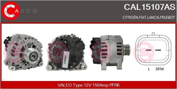 Casco CAL15107AS Alternator CAL15107AS