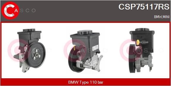 Casco CSP75117RS Hydraulic Pump, steering system CSP75117RS