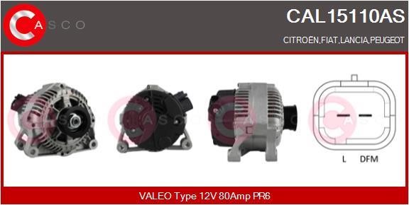 Casco CAL15110AS Alternator CAL15110AS